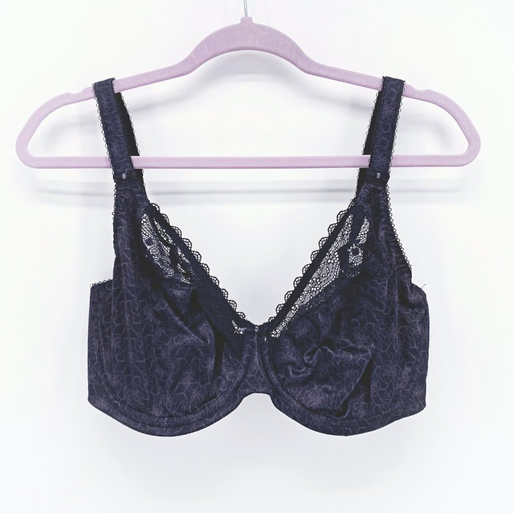 Elomi Kim Stretch Plunge Bra Sz 32J